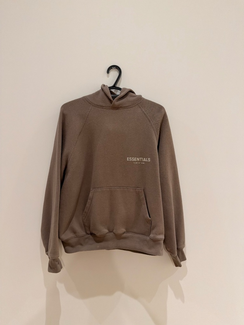 Essentials - Hoodie, Beige/Taupe, Size XS